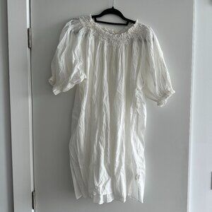 Doen Odessa Nightgown in Salt White Size XL NWT